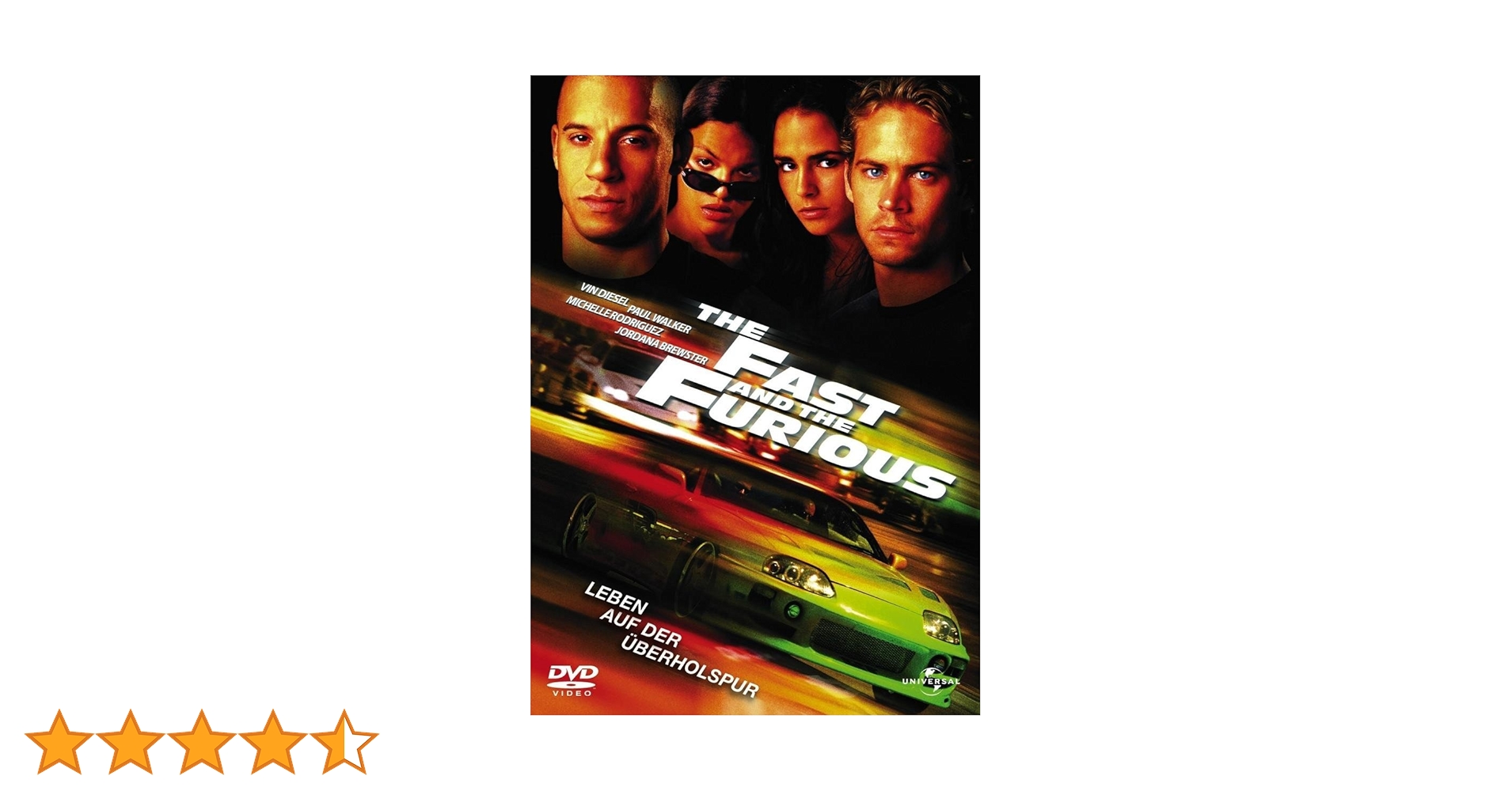 Amazon.co.jp: The Fast and the Furious [Import allemand